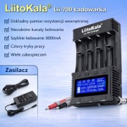 LiitoKala Lii-700 – Inteligentna ładowarka z pomiarem RW