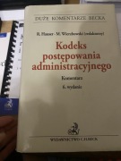 Kodeks postępowania administracyjnego Komentarz Hauser