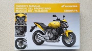 Oryginalna instrukcja obsługi Honda CB600F/FA HORNET,angielski,etui.