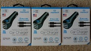 Ładowarka Naztech N420 Dual USB Car Charger kabel 2xMicro USB 4.8A/24W