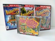 Zestaw gier RollerCoaster Tycoon 1 + 2 PC + dodatki + Gratis Sim City