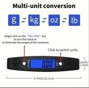 Waga bagażowa/do jednej ręki/baterie w zestawie 