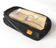 Torba rowerowa na kierownicę Sakwa na telefon Nerka na ramę roweru Orange