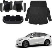 Zestaw dywaników do Tesla Model Y kabina bagażnik 2021-2025