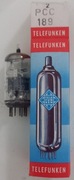 PCC189  TELEFUNKEN   -  NOS ,  nie używane, dobrana  para