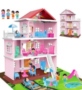 PROMOCJA! NOWY Domek dla lalek deAO, AŻ 85 elementów!