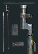 Bagnet tulejowy wzór 1891 Arsenał w Iżewsku Eksponat Książkowy