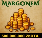 Margonem GOLD GORDION 500m 500.000.000 ZŁOTA LEGIT 100%