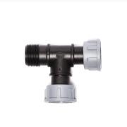 Trójnik Swivel POM F-F-M (GW, GW, GZ) 1"-1"-1"