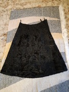 Spódnica z naturalnego futra z łapek karakułowych