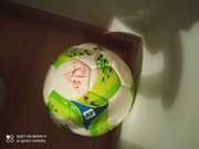 Piłka z autografem Roberta Lewandowskiego