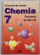 CHEMIA 7 ćwiczenia na cały rok  M.Pazdro