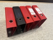 Segregatory biurowe / szkolne / A5 / nowe / 5 sztuk