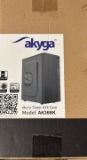Obudowa Micro Tower ATX Akyga AK36BK