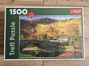 Puzzle Trefl 1500 elementów 85x58 cm "Most nad rzeką Derwent"