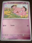 REVERSE HOLO Snubbull 037/194 Karta POKEMON TCG ME Phantasmal Flames