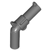 Lego broń rewolwer pistolet 30132 jasnoszary