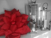 Poduszka dekoracyjna róża 