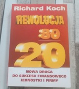 Książka tytuł Rewolucja 80/20 autor Richard Koch 