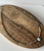 Naszyjnik choker z amazonitem