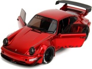 Porsche 911 (964) RWB Rauh-Welt Bodykit Red Metallic Exclusive Solido 1:18