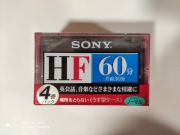 Kasety Sony HF 60 paczka 4 sztuki 