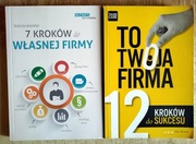 7 kroków do własnej firmy Bisewski + To Twoja firma. 12 kroków do sukcesu