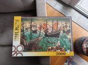 Puzzle Trefl Vintage Flota Henryka VIII The Fleet of Henry VIII Nowe