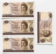 Nowa Zelandia 1 dolar 1967 P.163 UNC Rzadki 