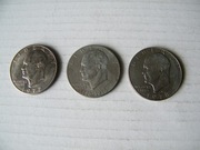 zestaw USA ONE DOLLAR 1972 Eisenhower LIBERTY 200-lat NIEPODLEGŁOŚCI