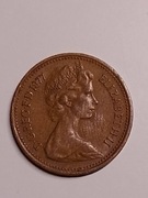 Elizabeth ii New Penny 1977,1978 Rok