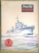 Mały Modelarz 9/1986 Niszczyciel ORP Garland