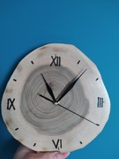 Zegar z plastra Orzecha