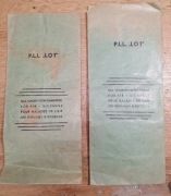 Dwie torebki lotnicze PLL LOT bardzo stare