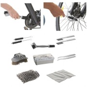 CRIVIT Profesjonalny zestaw narzędzi do czyszczenia mycia roweru - 10 el.