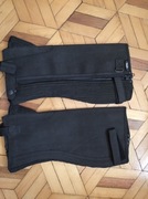 Czapsy zamszowe czarne nowe York