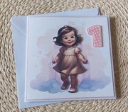 Kartka urodzinowa dla dziewczynki 