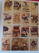 Karty Pokemon złote i inne 27sztuk Zerknij może jest jakaś perełka 