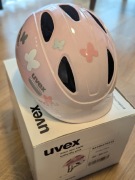 Kask Uvex oyo style butterfly pink 45 - 50 cm