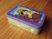 Karty Tarota Morgana-Greera, w opakowaniu blaszanym. 