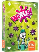 WIRUS Gra rodzinna karciana dla dzieci Trefl