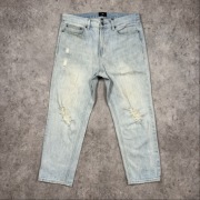 Obey Jeansy Męskie 32 Denim Destroyed Streetwear Vintage