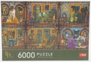 Duży Zestaw Trefl 91991 Puzzle 6000 elementów Premium Plus Quality