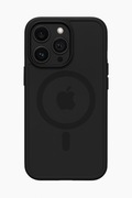 Etui Magsafe ochronne ciemne przeźroczyste (czarne) iPhone 15