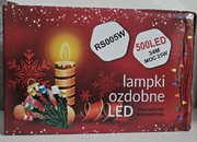 Lampki choinkowe 500 led Okazja białe zimne