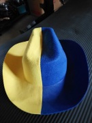 Kapelusz kowbojski dwukolorowy