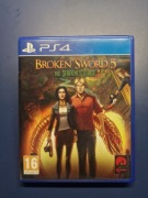 Używana - BROKEN SWORD 5 KLĄTWA WĘŻA - PS4 - Napisy PL 