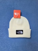 Czapka Zimowa The North Face TNF Beanie Logo Box Beżowa