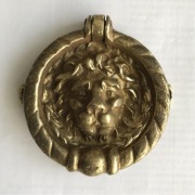 Kołatka na drzwi mosiężna