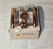 Klamka mosiężna drzwiowa złota stylowa 